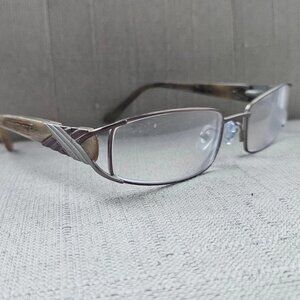 Vintage Elizabeth Arden Women Glasses Frame EA1093A-2 Brown Tone Eyeglasses